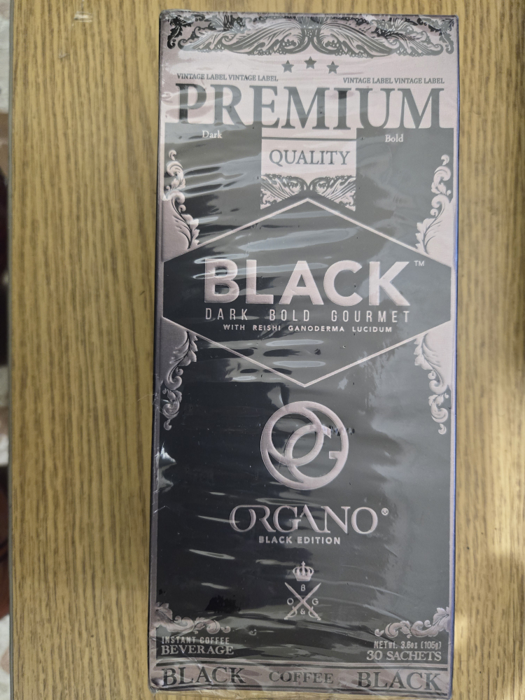 organo black coffee