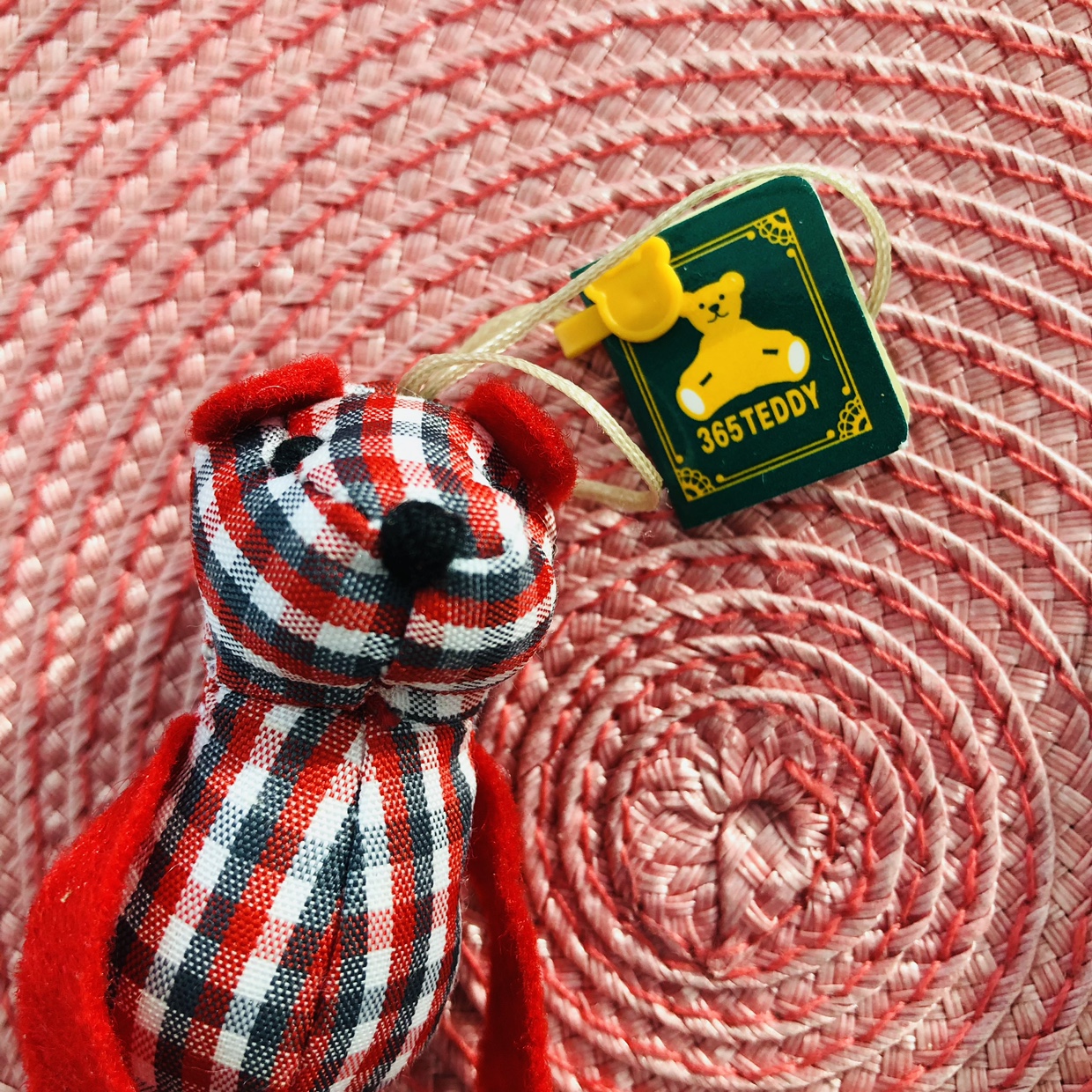 Japanese Meiji Birthday Teddy Bear charm with Nov 10 birthday image indicator(2)