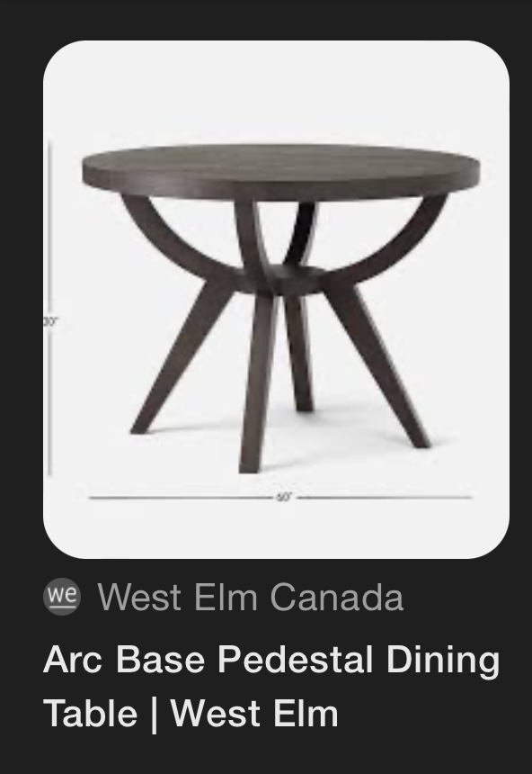 Round Pedestal Dining Table - photo 4