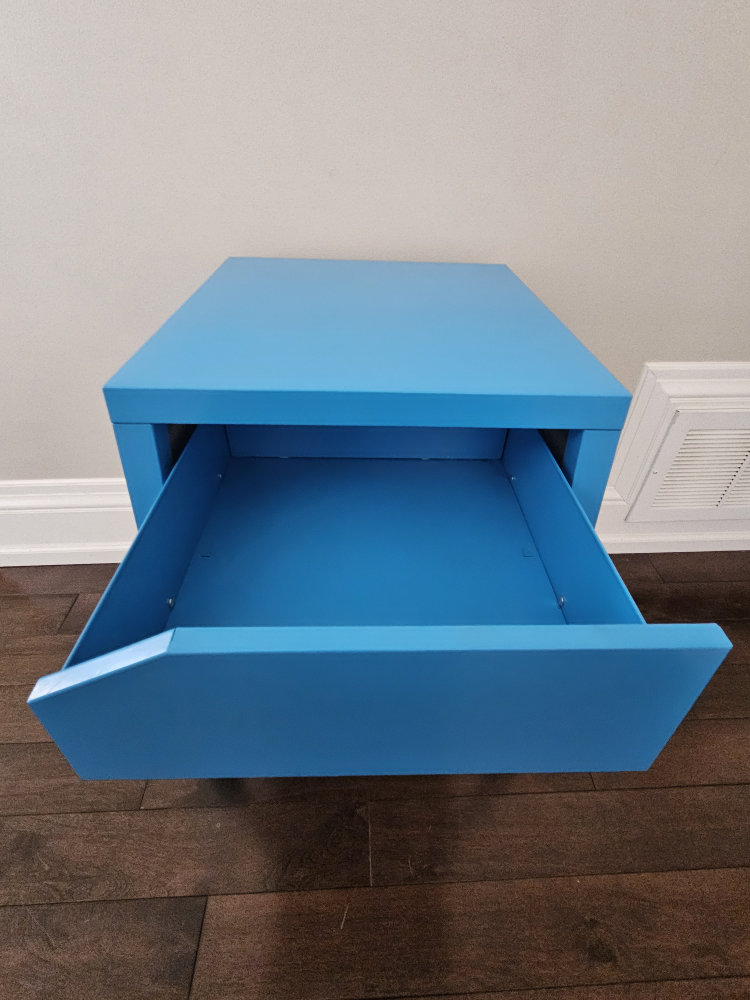 Ikea Blue Nightstand - photo 3