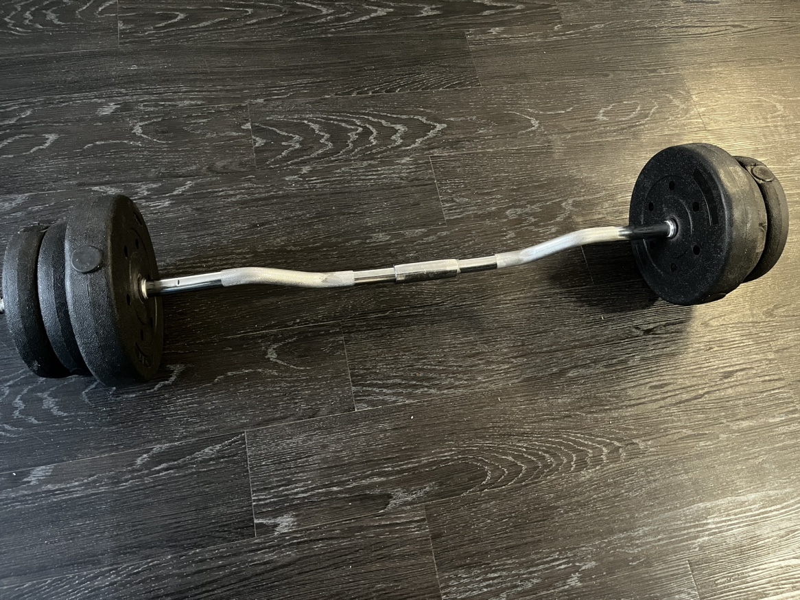 55lb Barbell - photo 3
