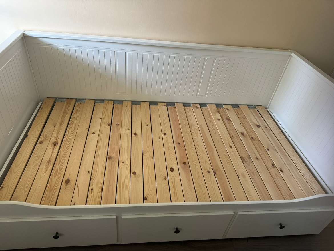 Ikea hemnes White Day Bed with 3 Drawers - photo 2