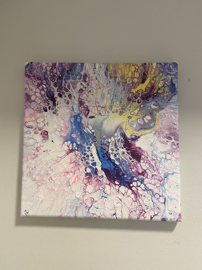 Fluid Art Paintings on Canvas - photo 2