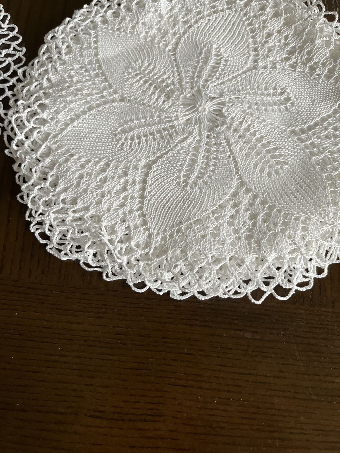 Set of 9 Crochet Doilies image indicator(8)