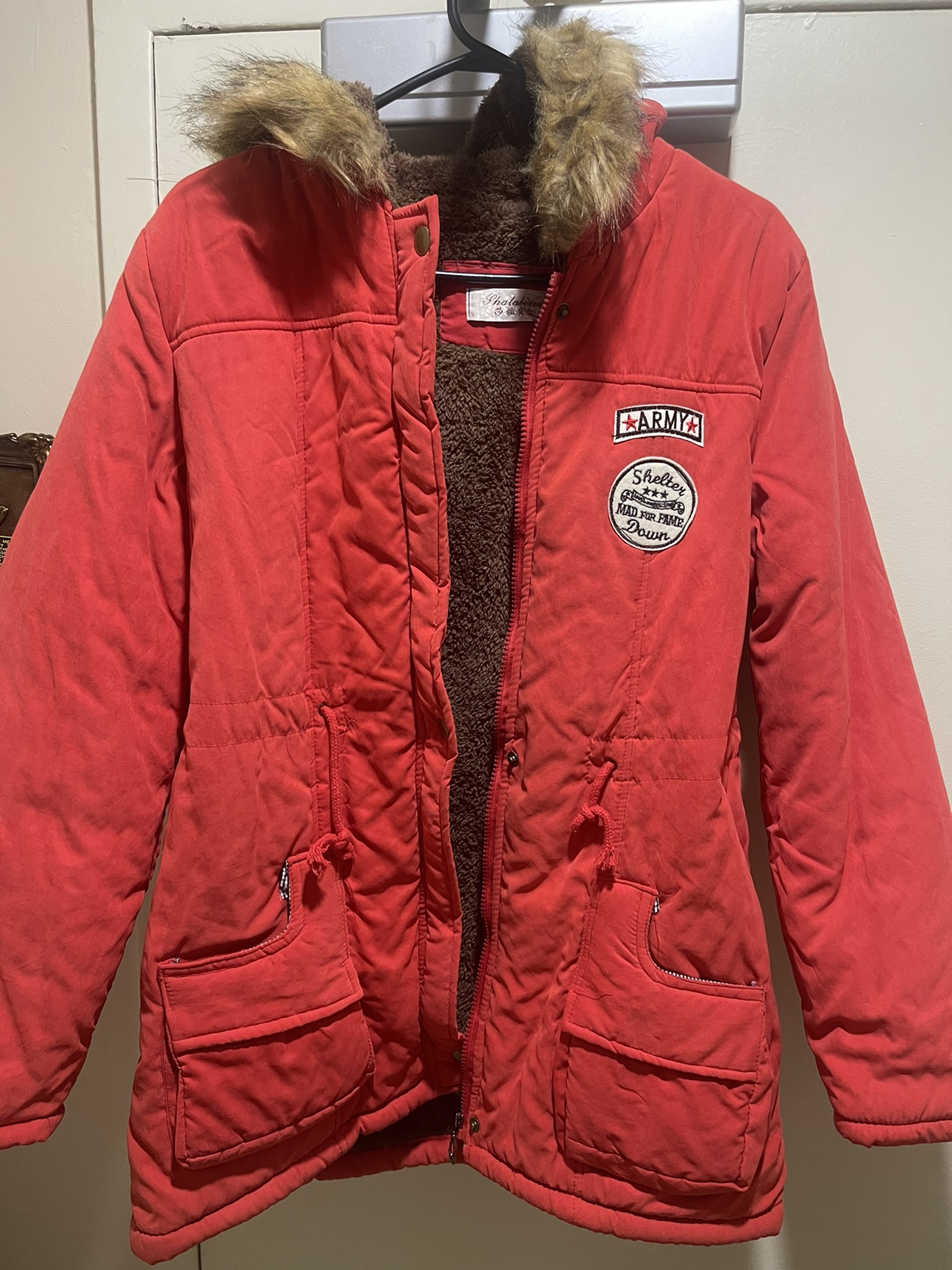 Red coat