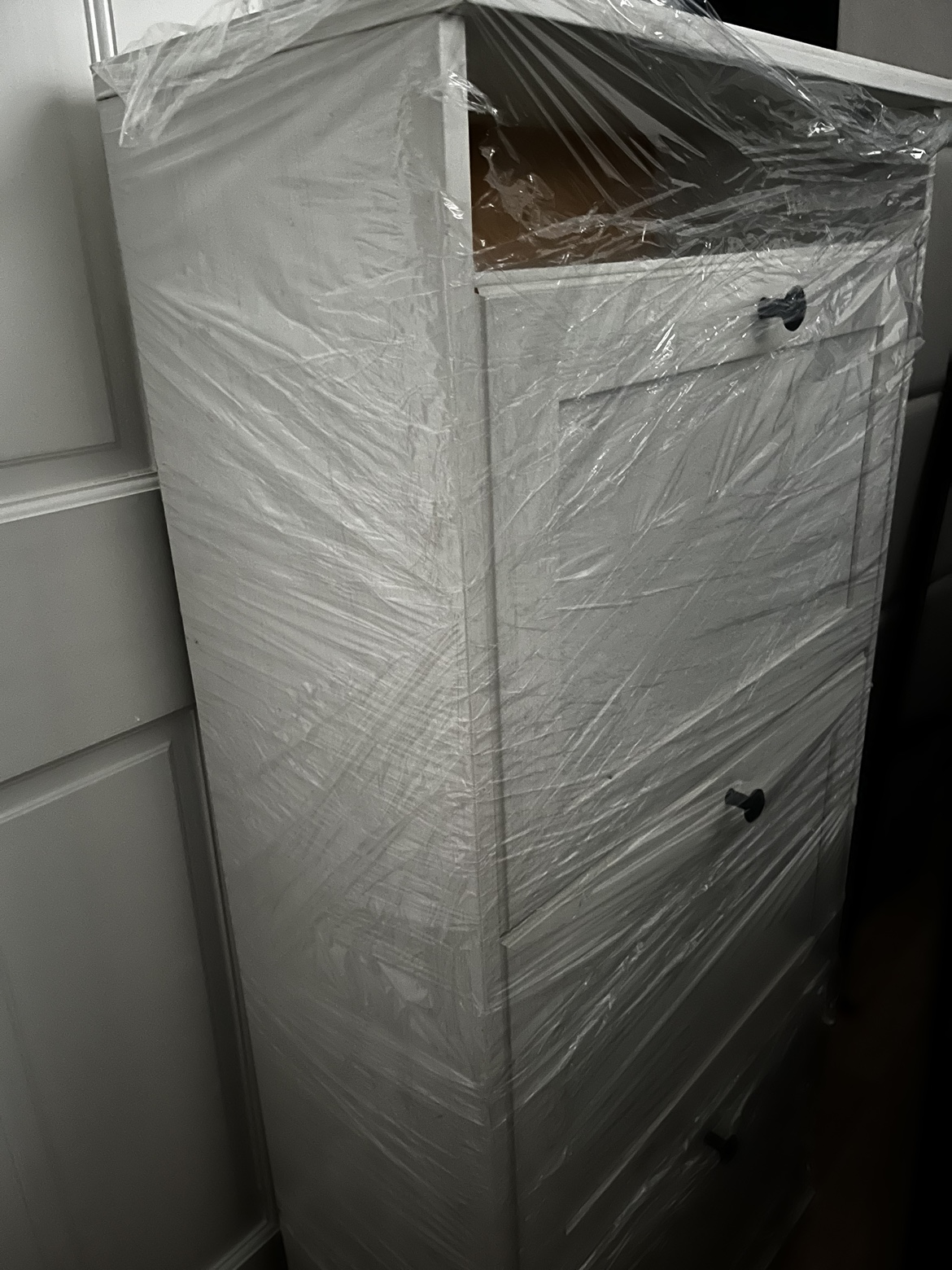 White Shoe Cabinet - photo 2