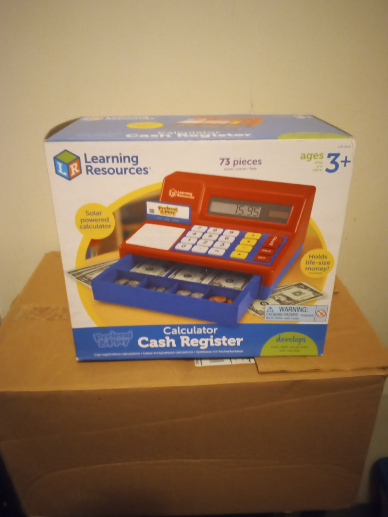 Learning Resources Calculator Cash Register