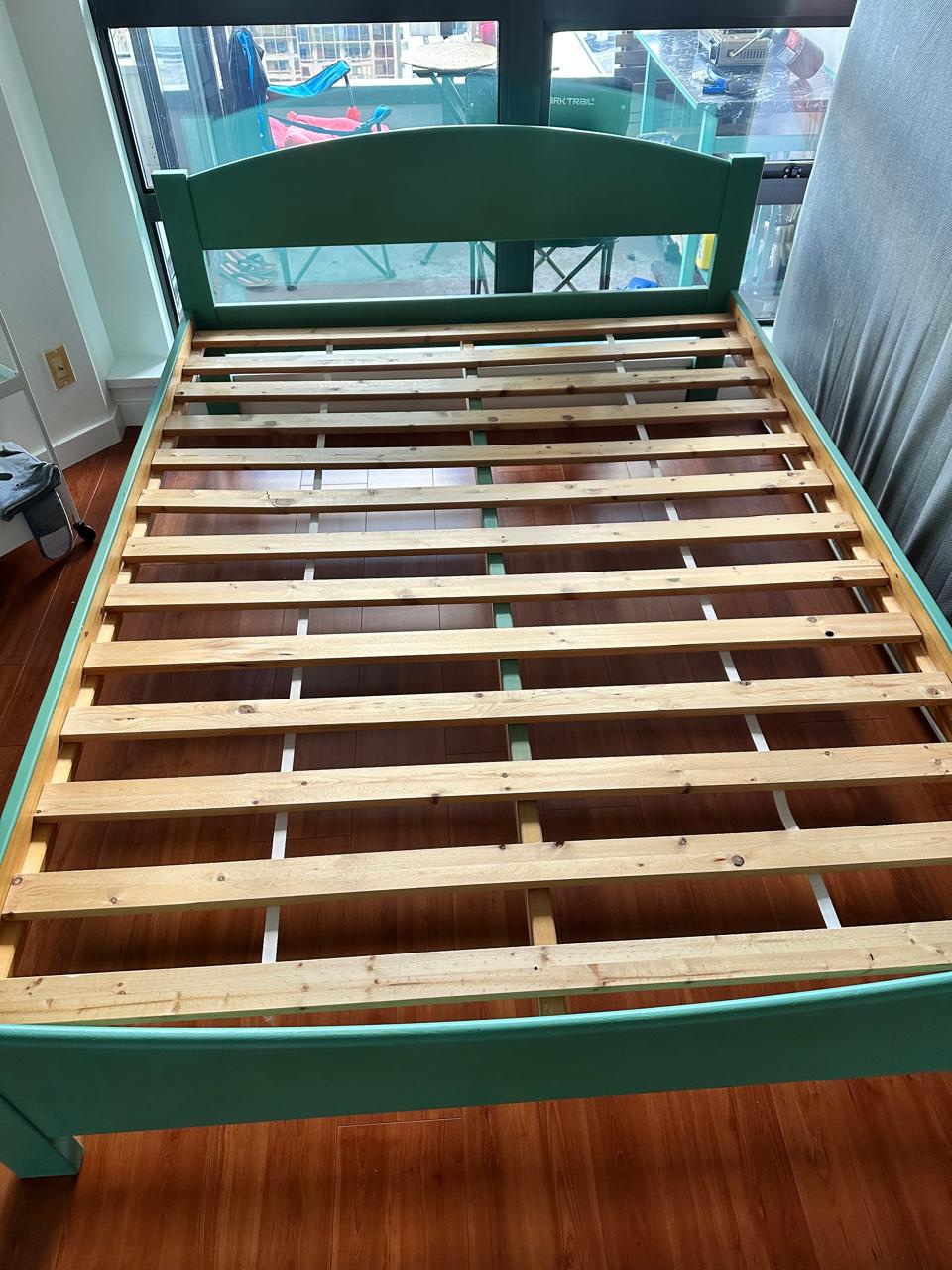 Queen Size Bed Frame with cabinets - photo 3