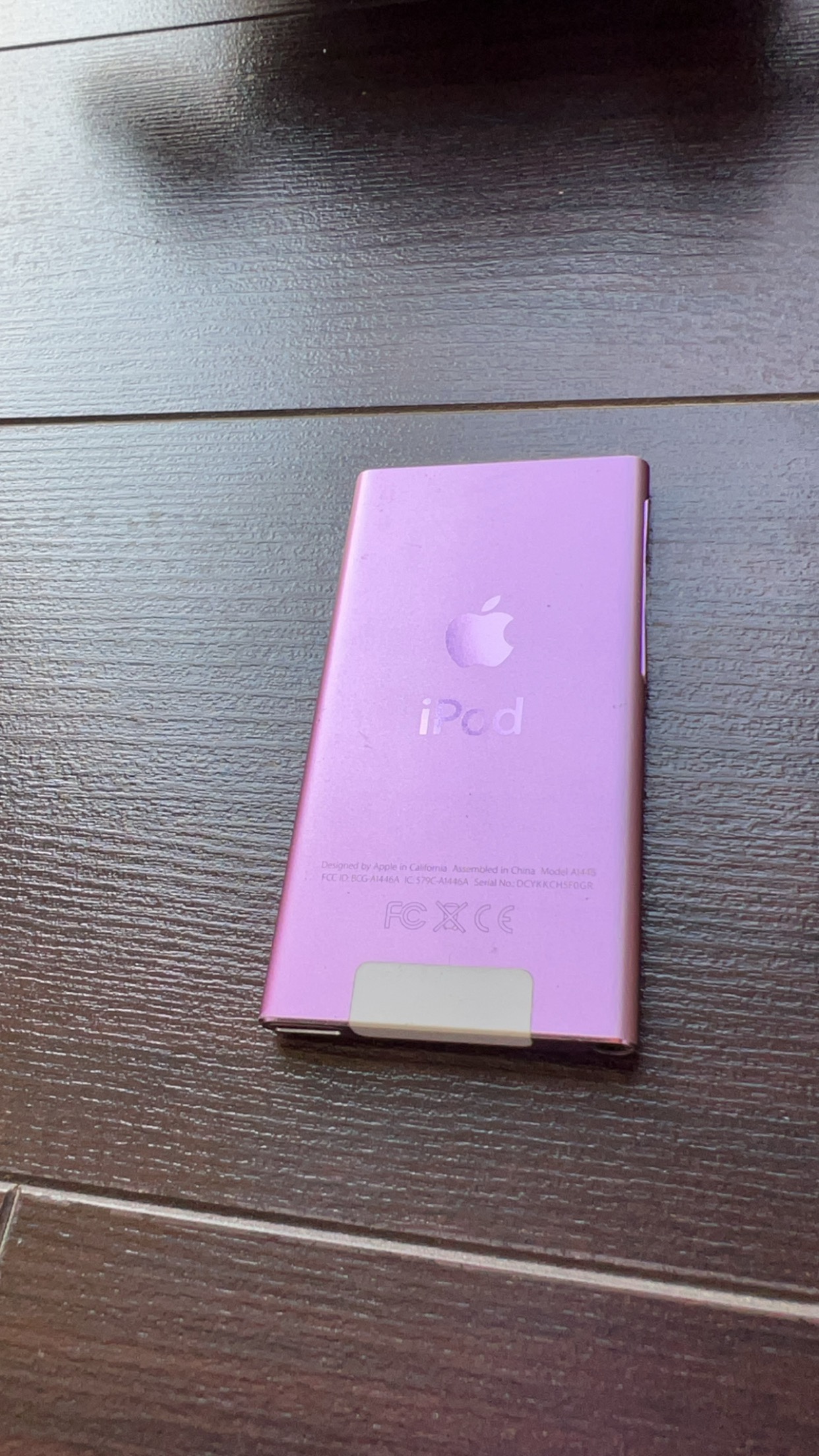 iPod nano 7th gen 16gb pink