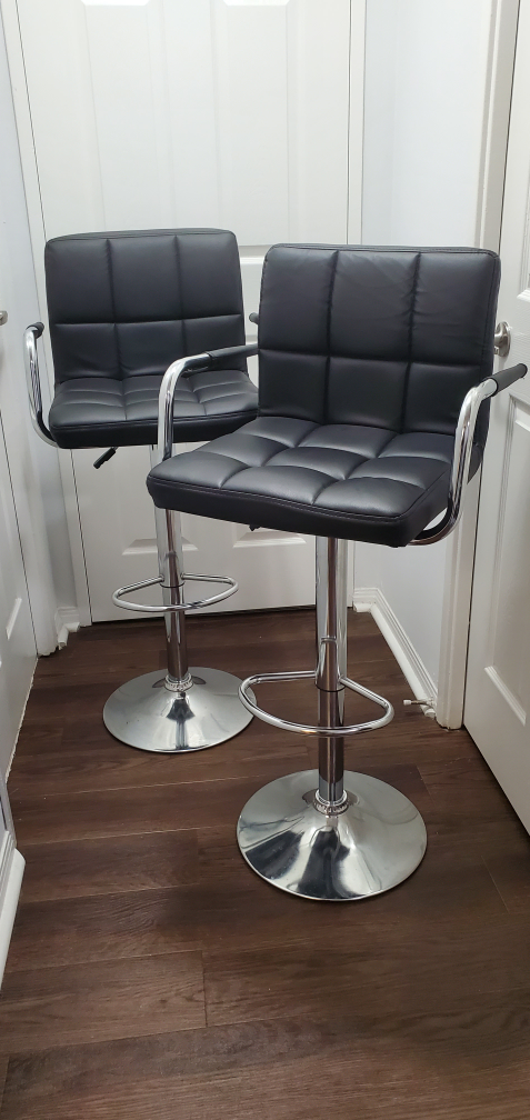 Adjustable Bar Stools (set of 2)