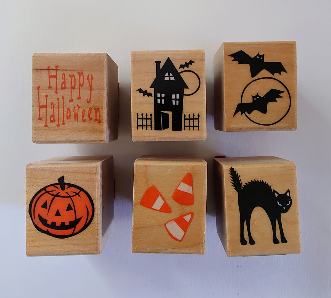 Hero Arts Halloween Rubber Stamp Set image indicator(4)
