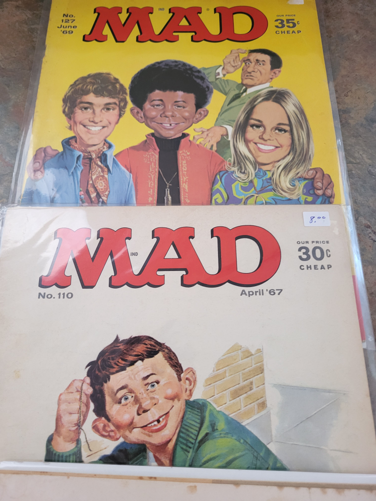MAD Magazine Lot.7 magazines thumbnail