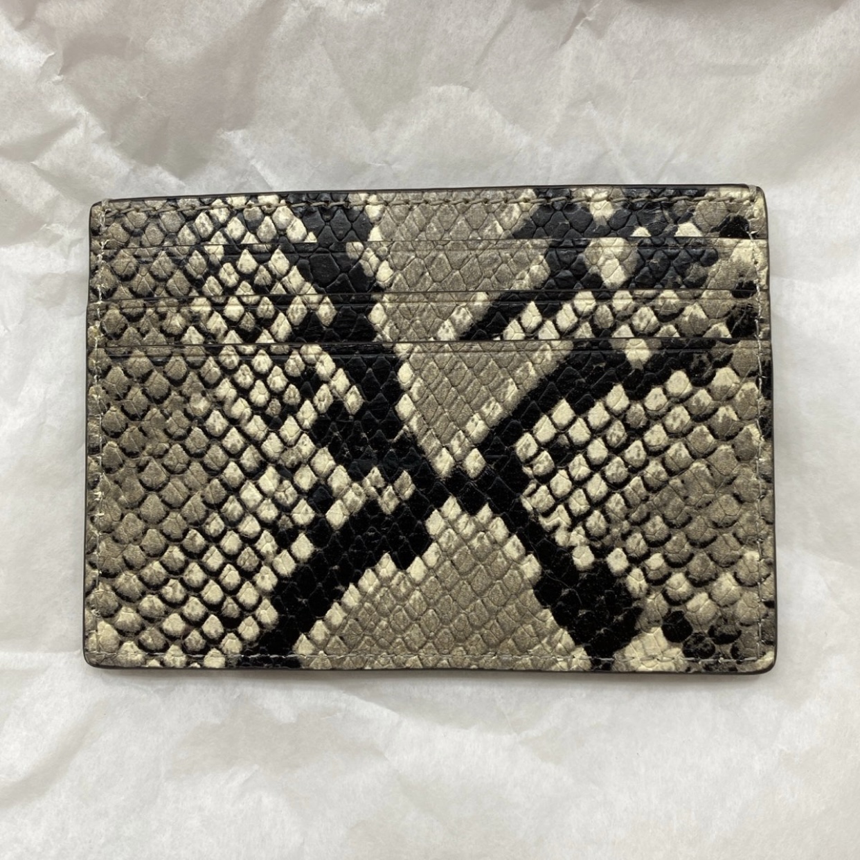 [Kate Spade] Snake Pattern Small Slim Card Holder - photo 2