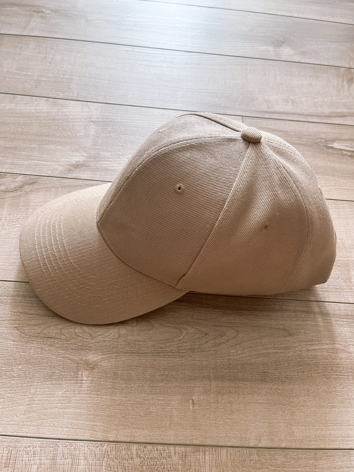 Beige Baseball Cap