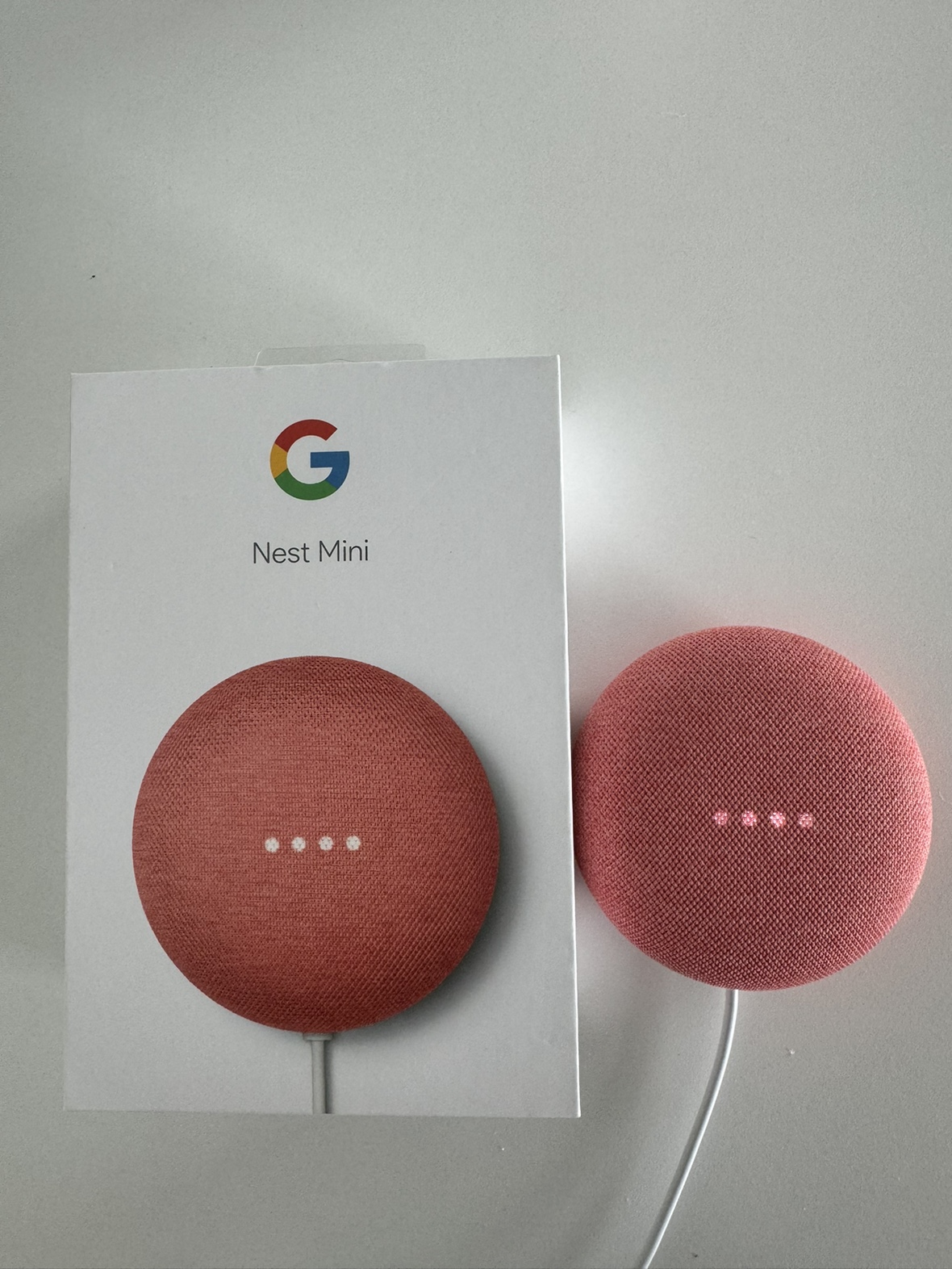 Google Nest Mini Coral