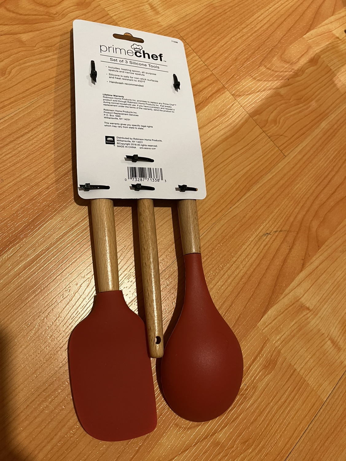 Prime Chef Set of 3 Silicone Tools - photo 2