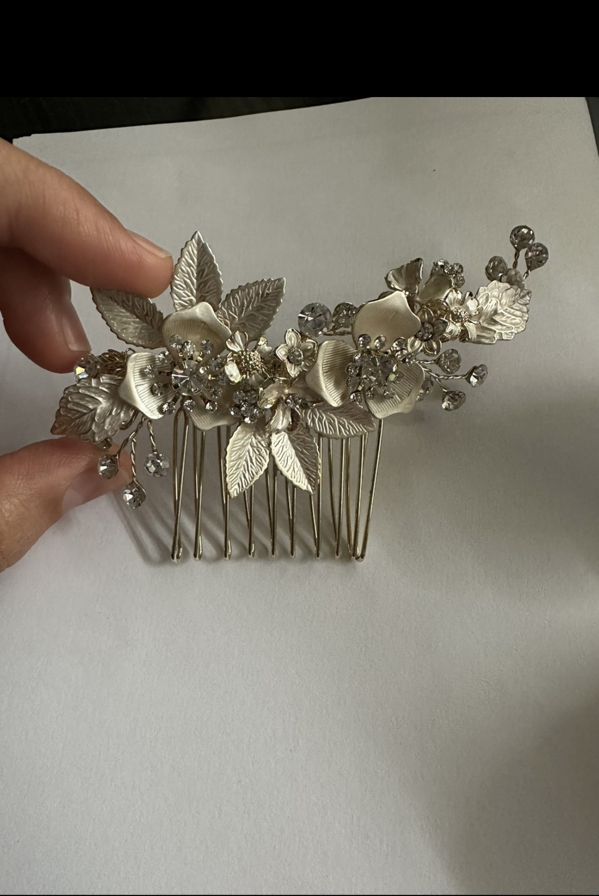 Floral Hair Comb image indicator(5)