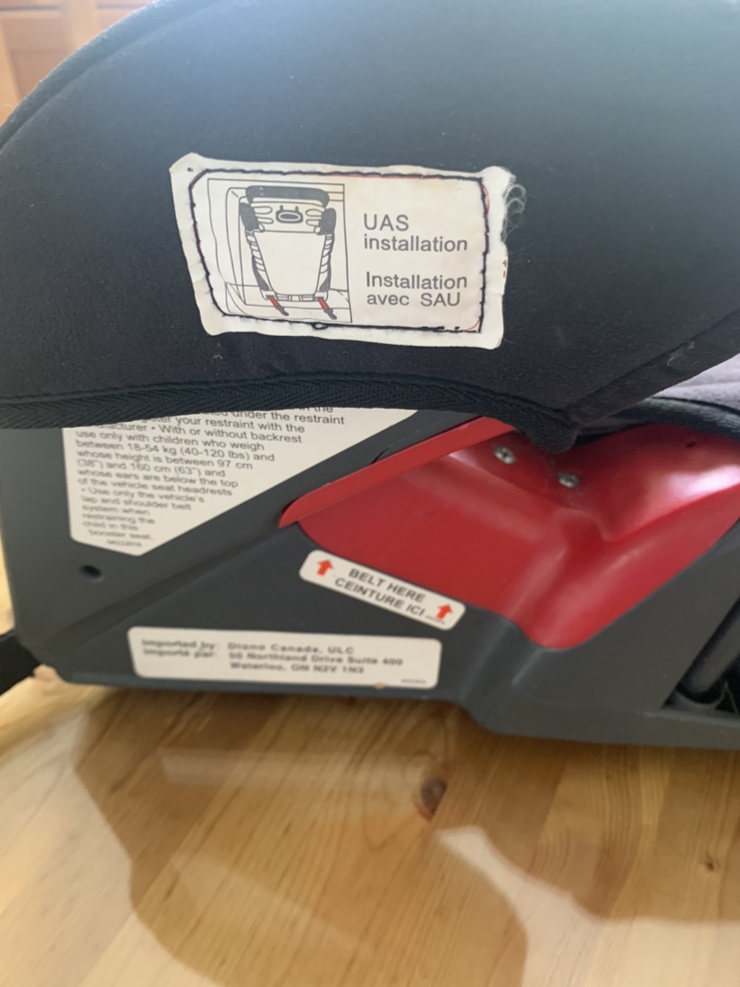 Booster seat image indicator(4)