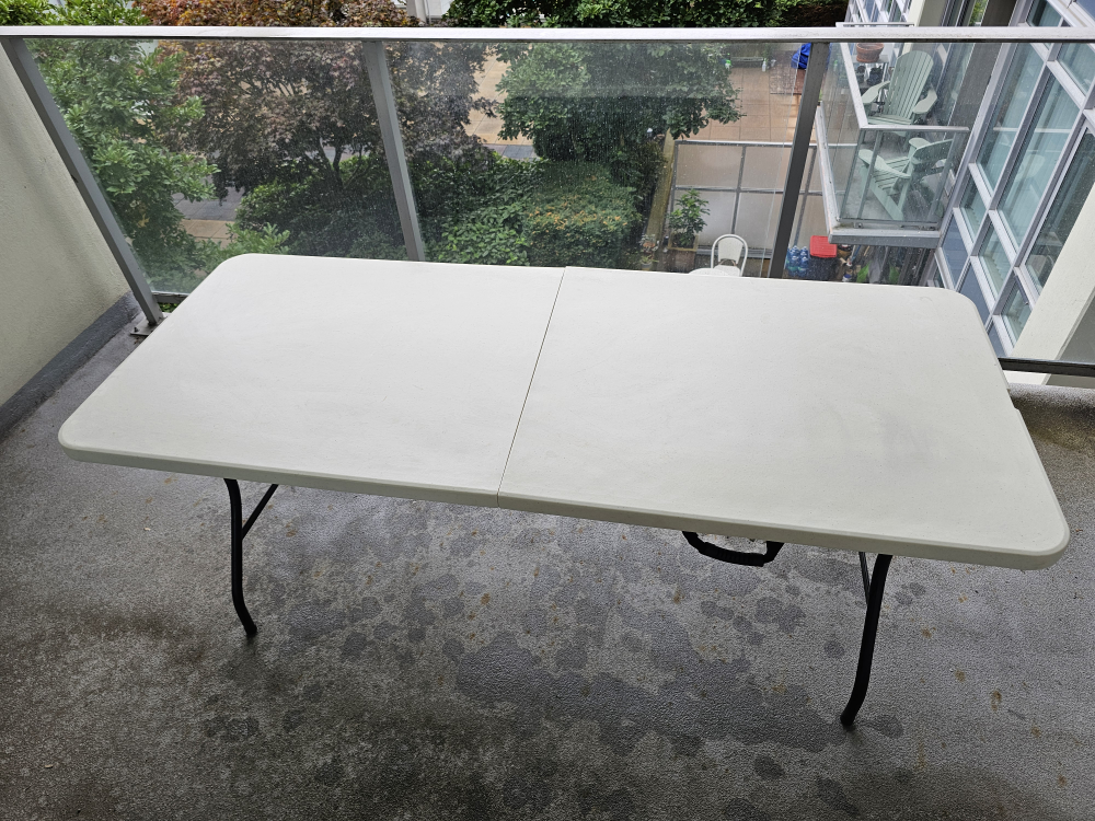 Center Folding, Multipurpose Table, 6ft - photo 2