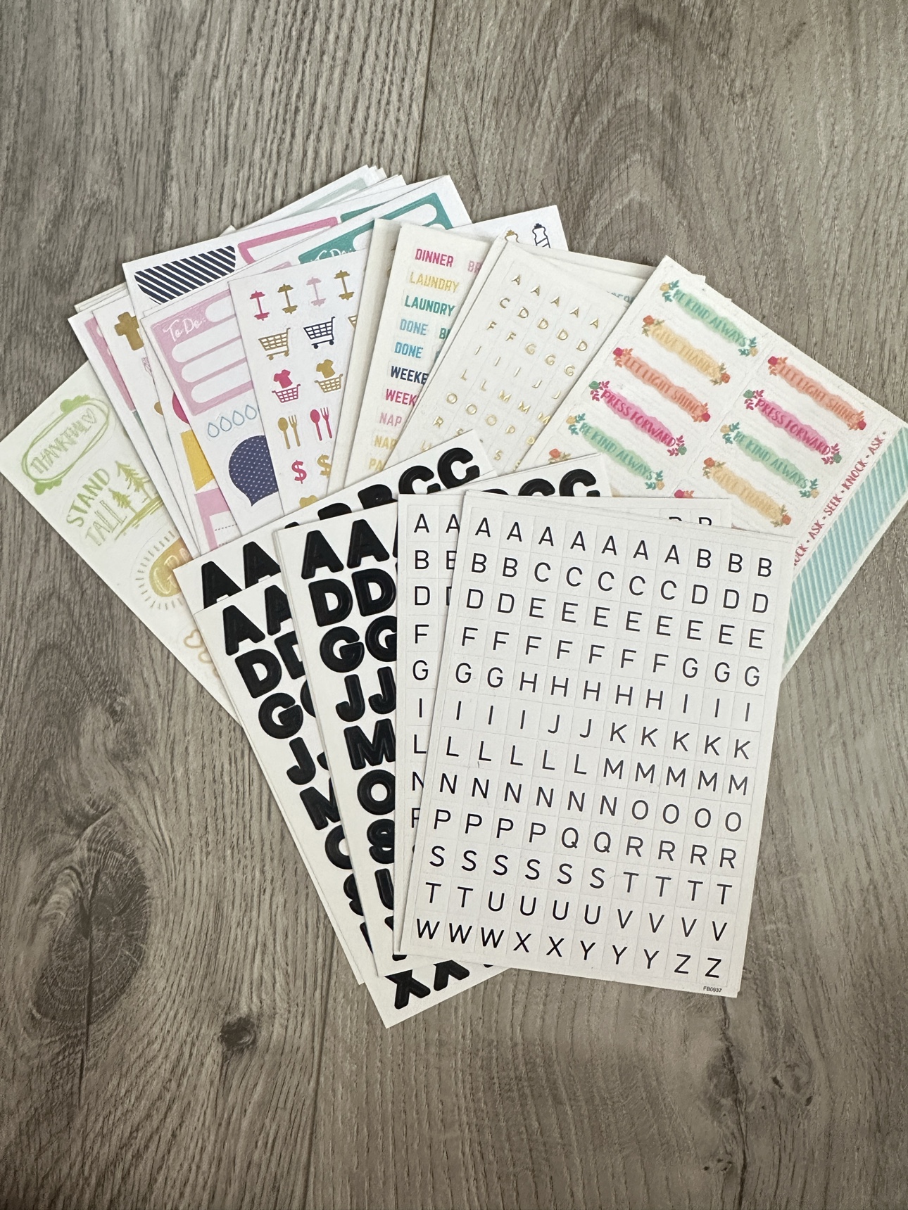 Journal Stickers 28 sheets thumbnail