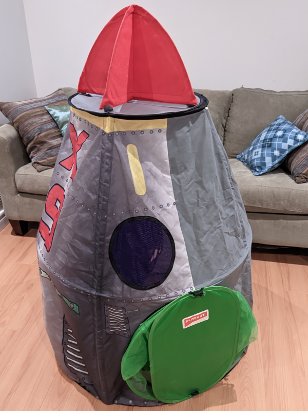 Playhut X-9 Rocket Play Tent/Fort image indicator(5)