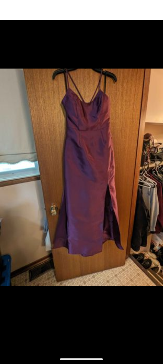 Purple prom dress - photo 2