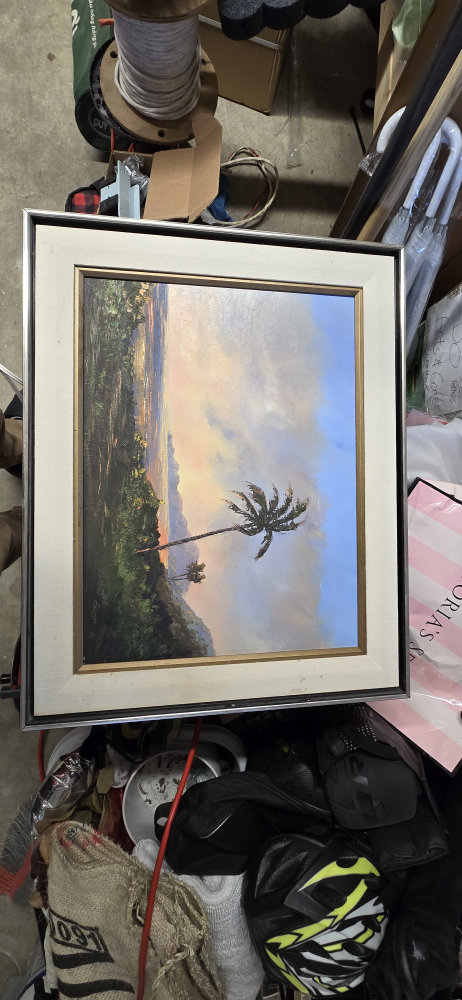 Framed Artwork - Palm Trees thumbnail