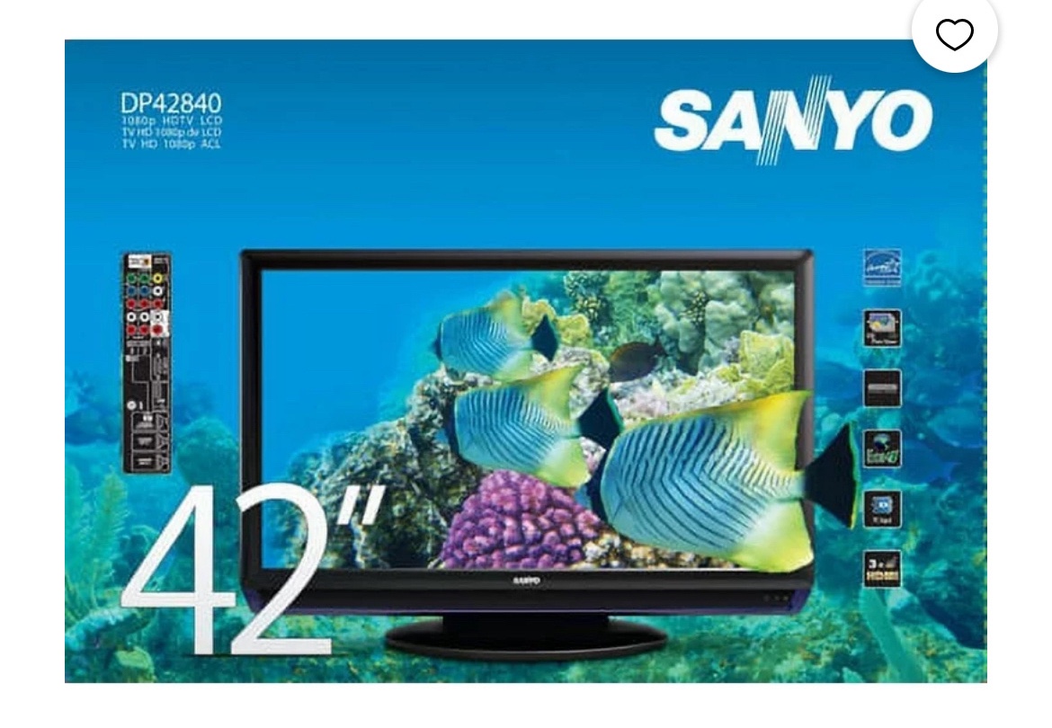 Sanyo 42 Inch TV image indicator(2)