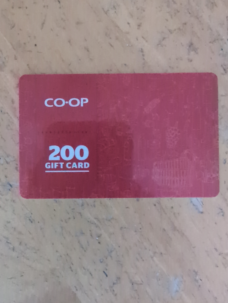 $200 CO-OP Gift Card