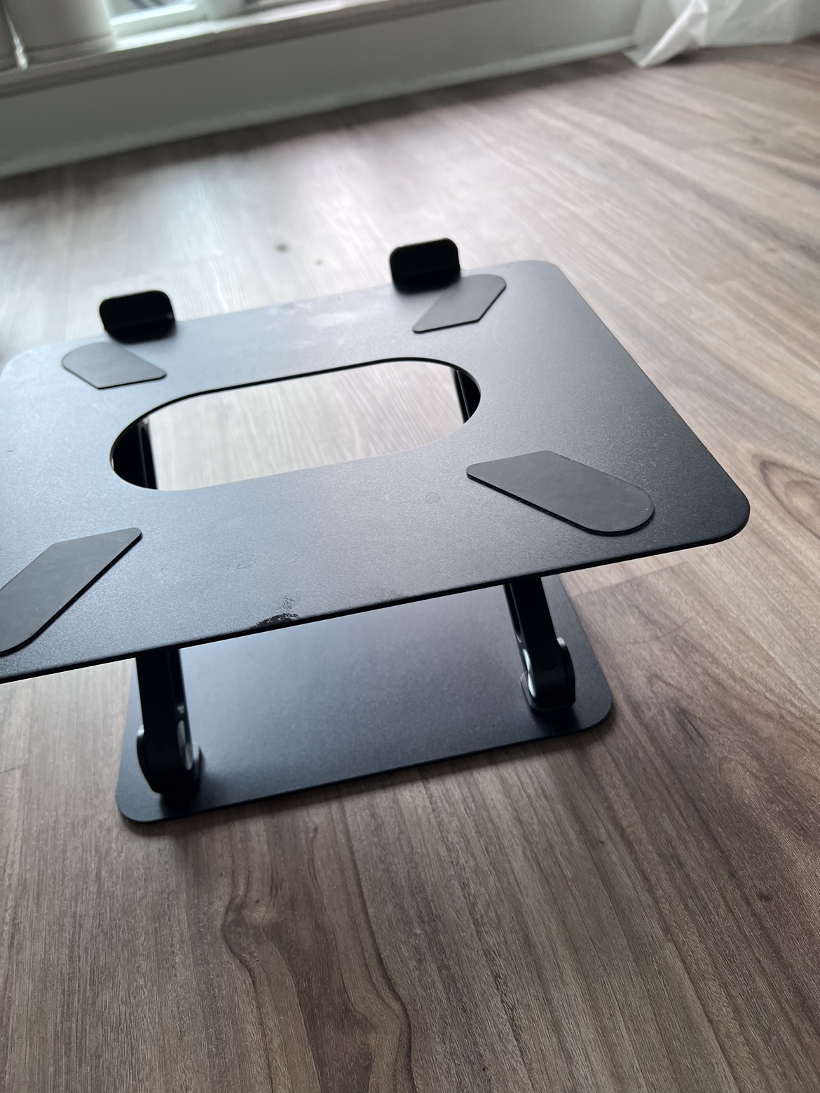 Laptop Stand for Desk up to 17.3 Inch, Balck - photo 4