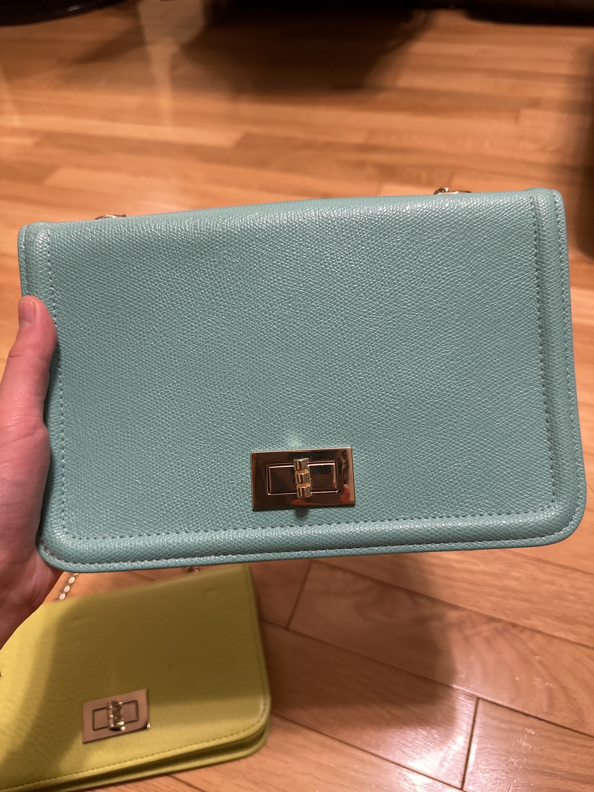 Never used bright blue purse - $5 image indicator(3)