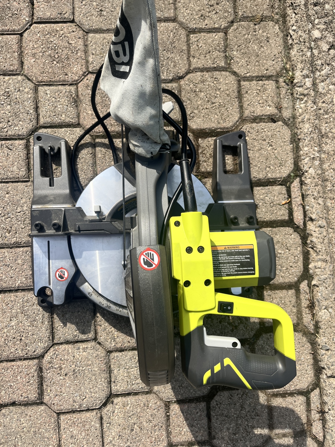 RYOBI Mitre Saw image indicator(2)