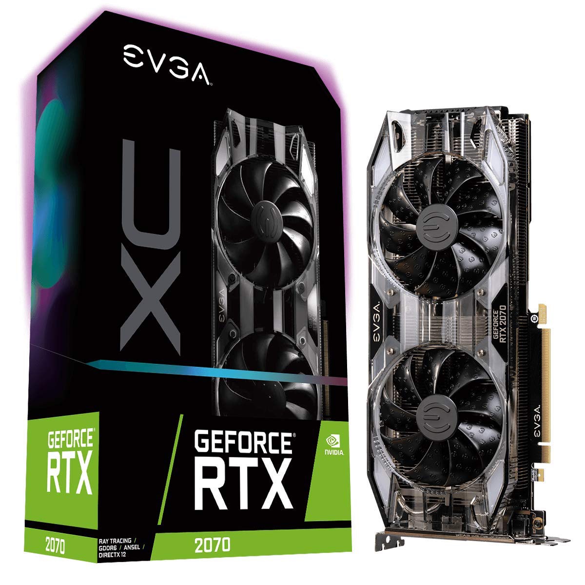 EVGA GeForce RTX 2070 Super XC Ultra Graphics Card thumbnail