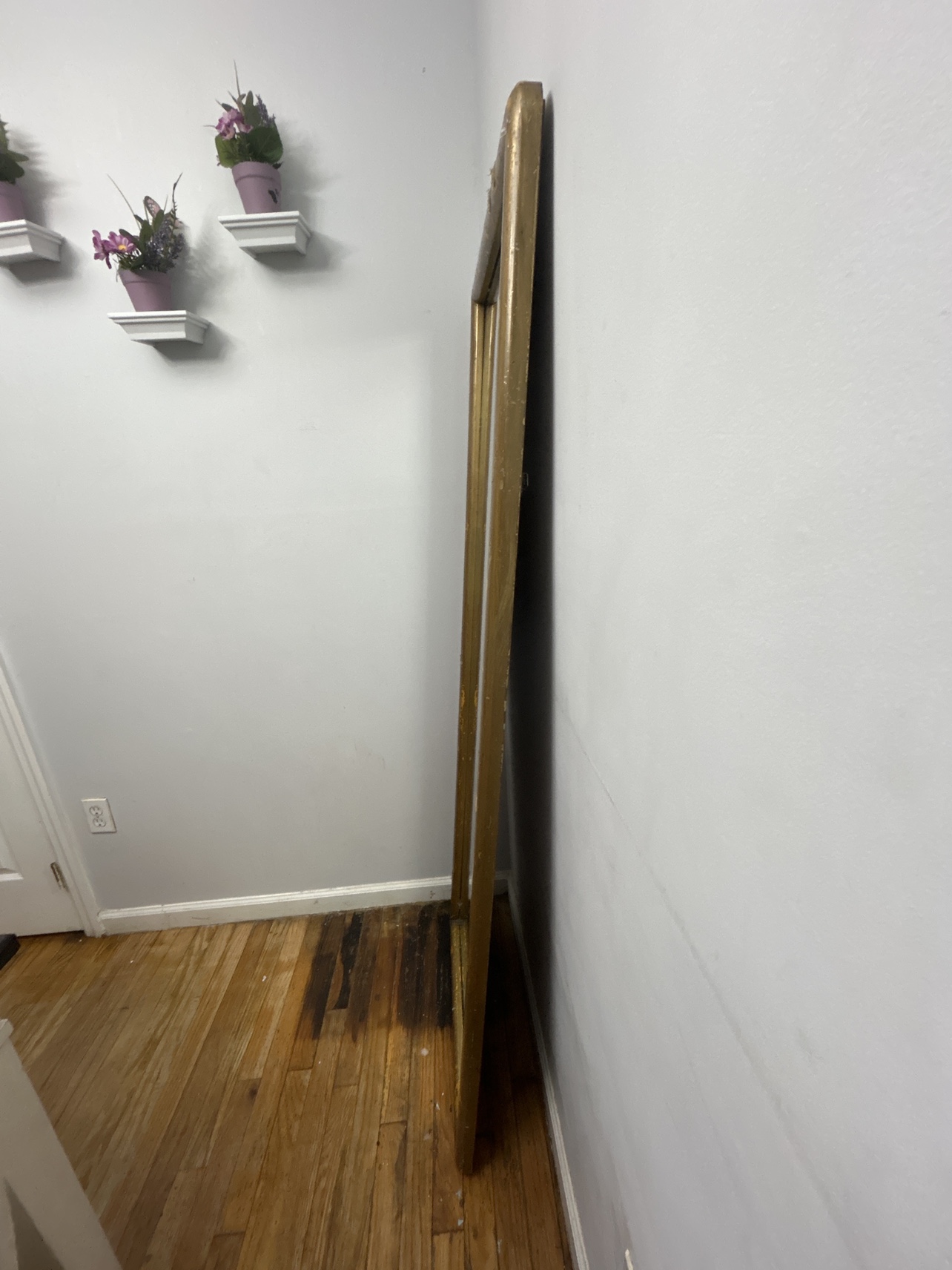 Large gold mirror - photo 3
