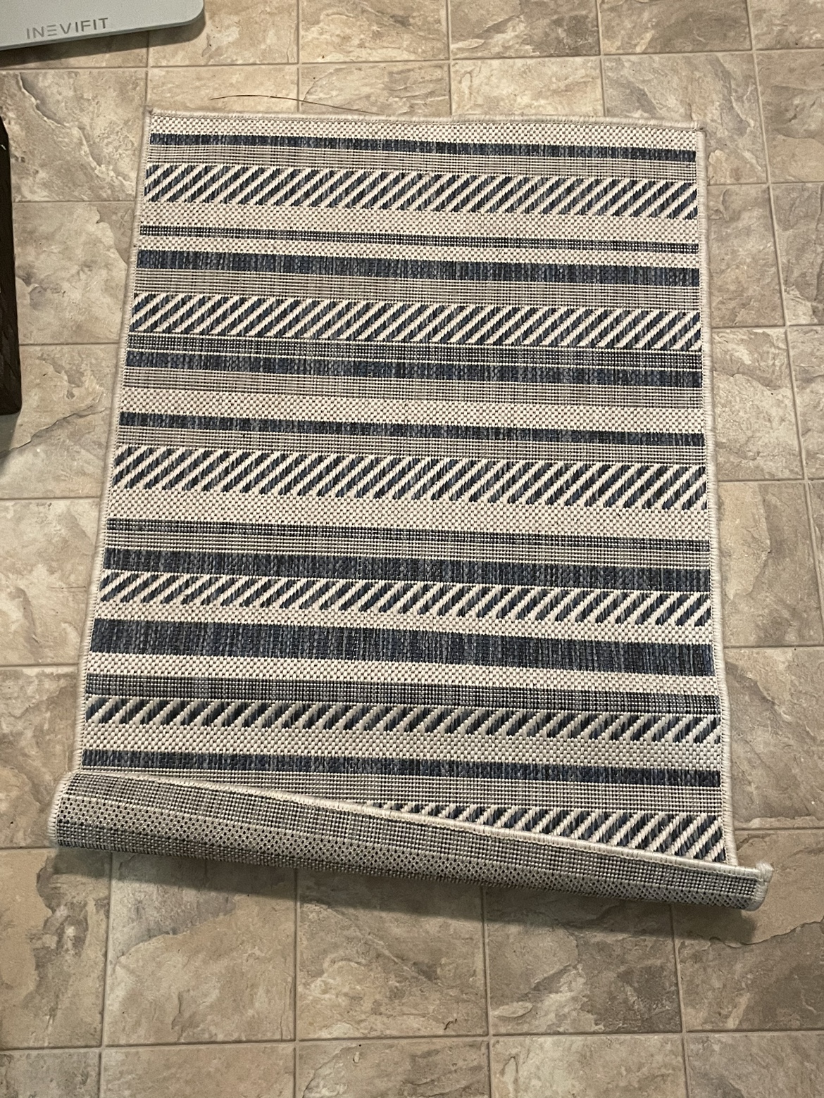 Striped Welcome Mat