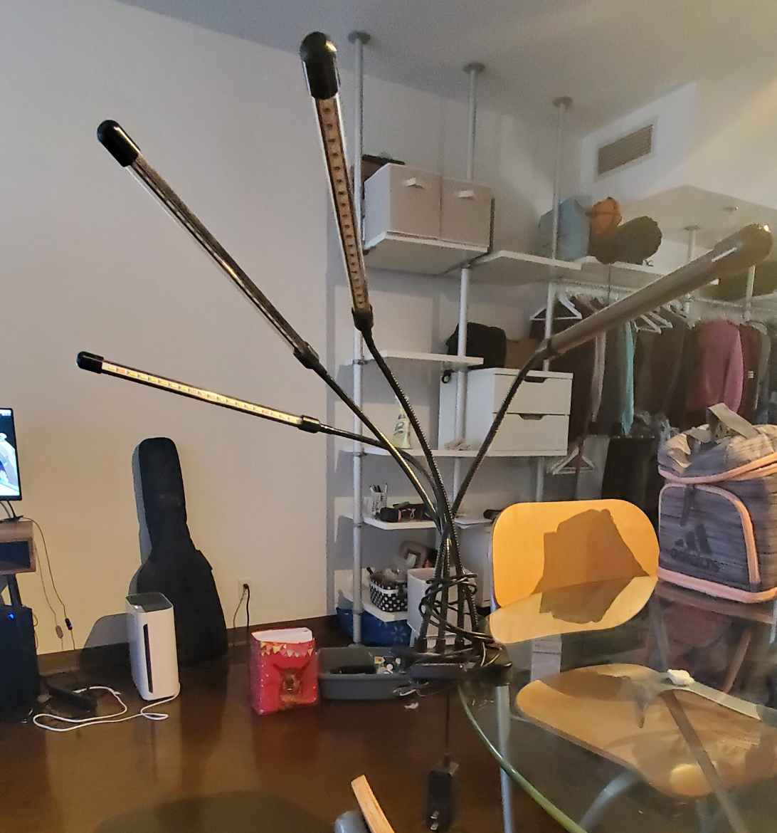 4-Head Grow Light
