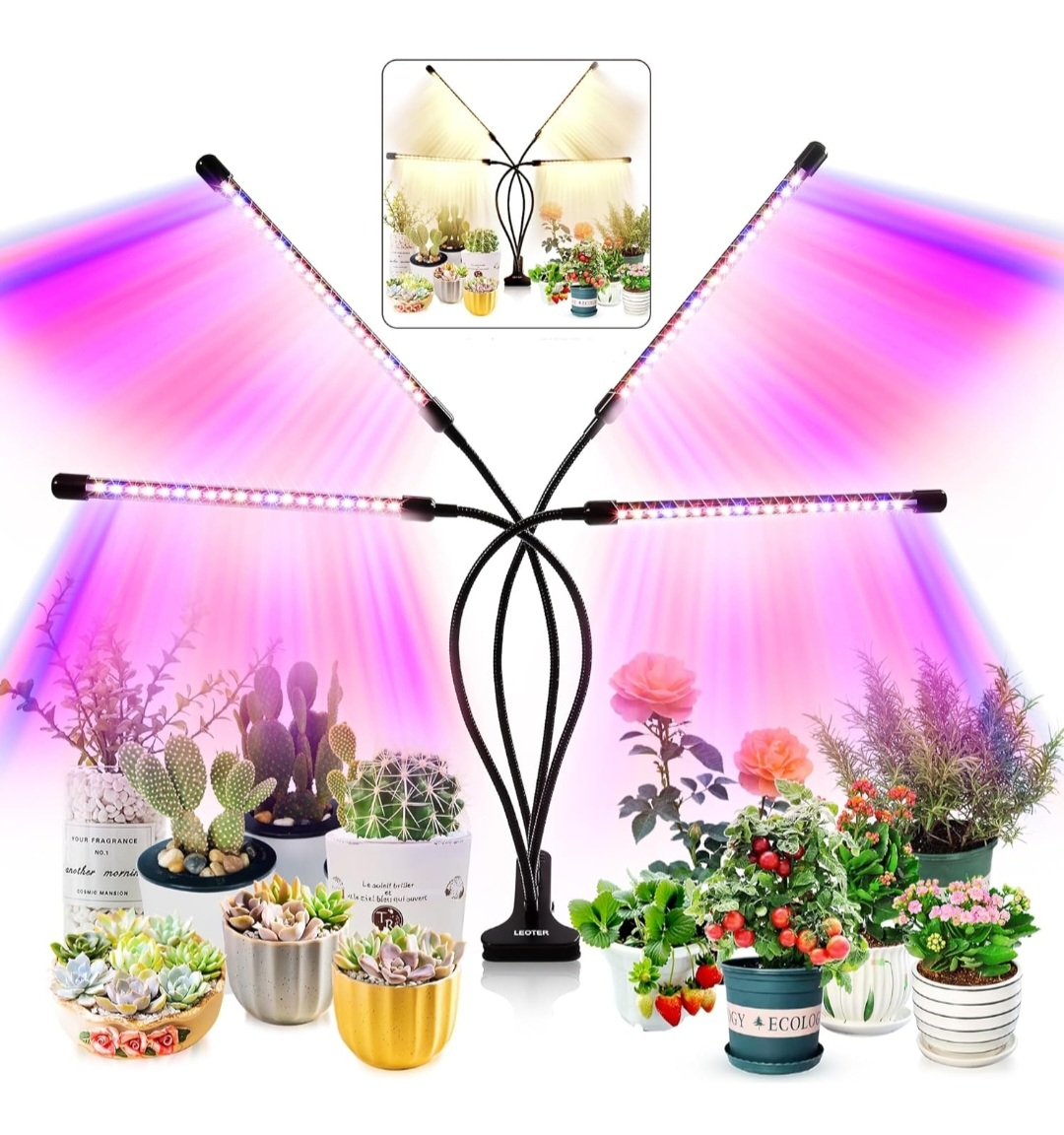 4-Head Grow Light - photo 3