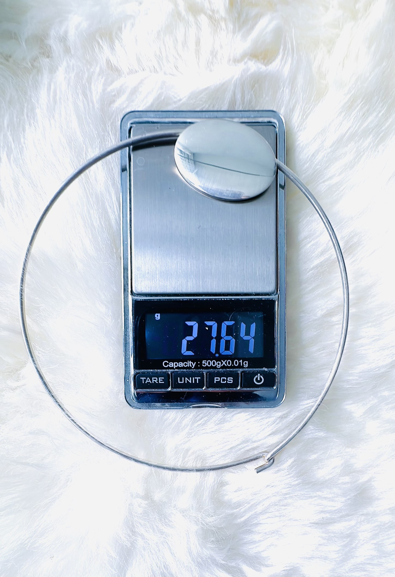 Tiffany & Co. XL oval ta wire necklace and bracelet SET image indicator(10)