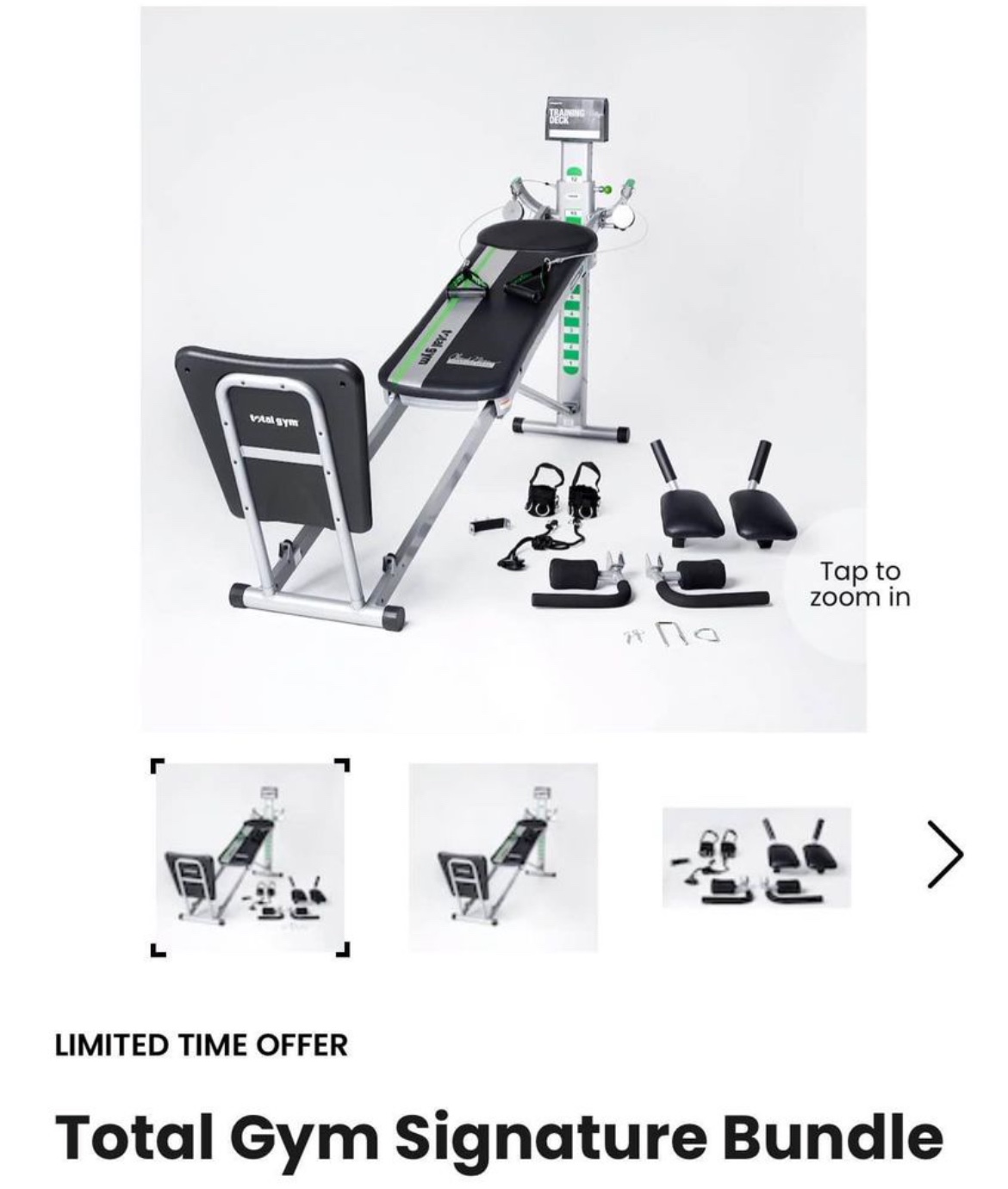 Total Gym Signature Bundle thumbnail