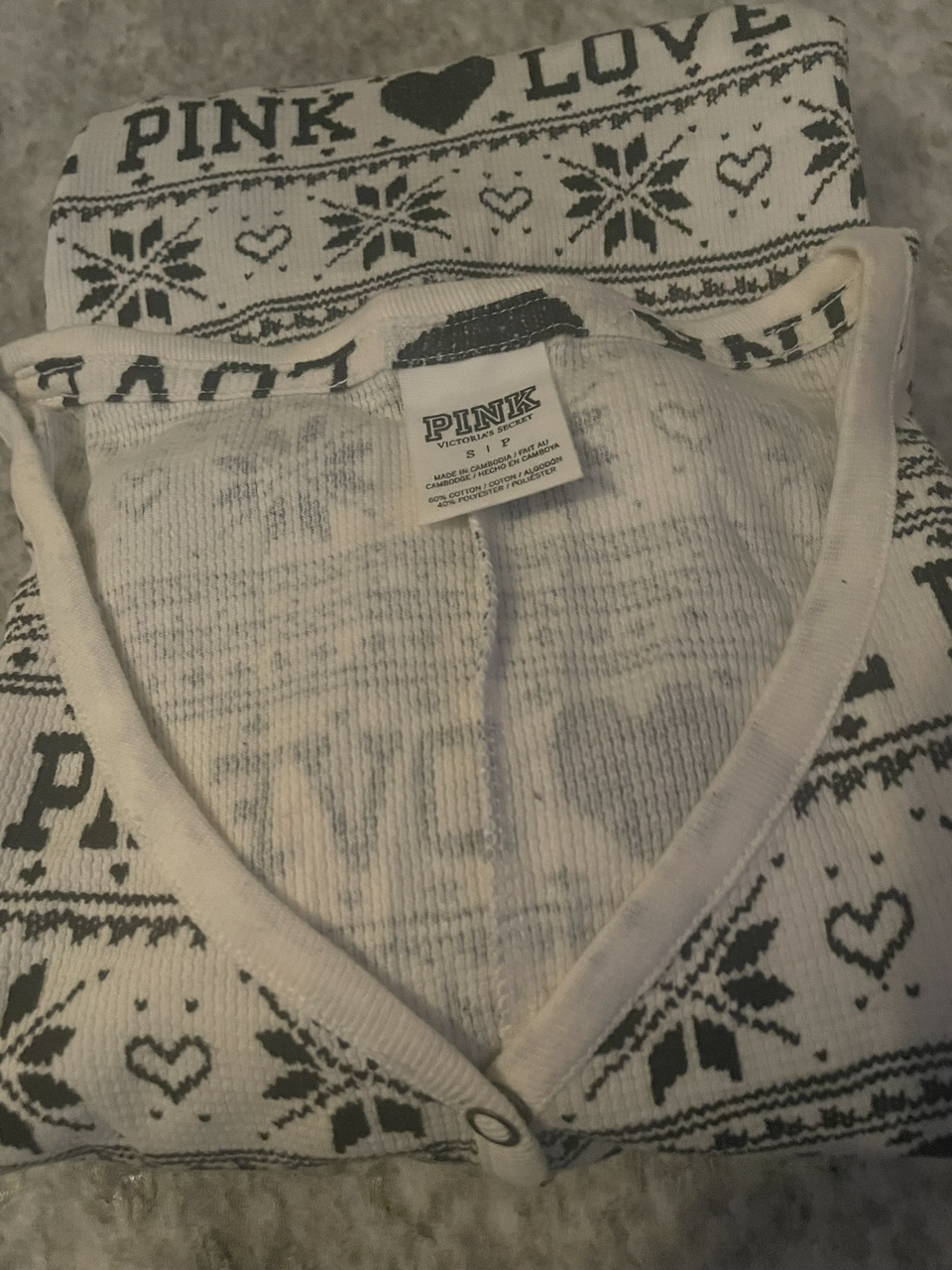 Pink Love Long Sleeve PJ image indicator(4)