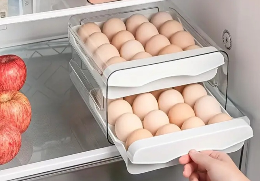 Double Layer Egg Storage Container thumbnail