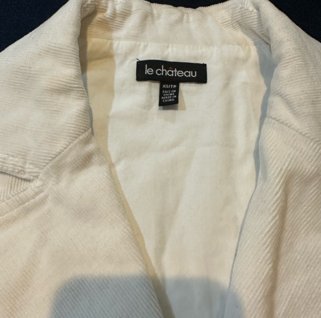 Le Chateau Woman's White Blazer Size XS - photo 2
