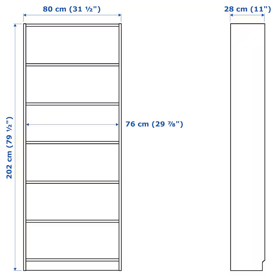 White Bookcase - photo 4