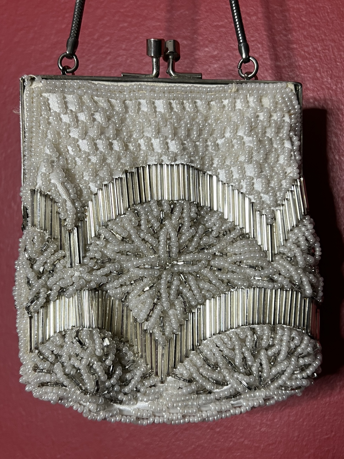 Vintage Beaded Clutch Purse - photo 3