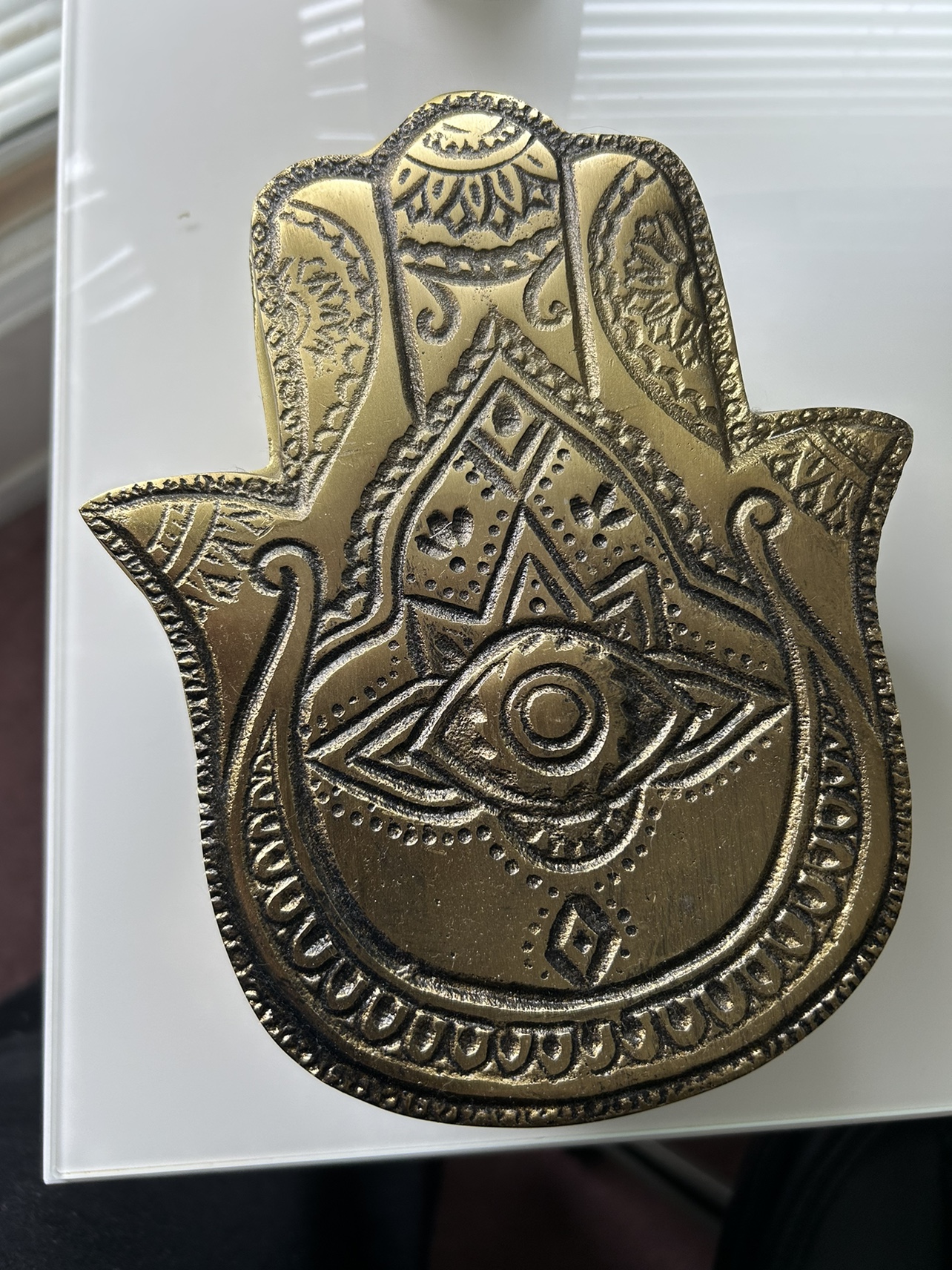 Hamsa Hand Trinket Box