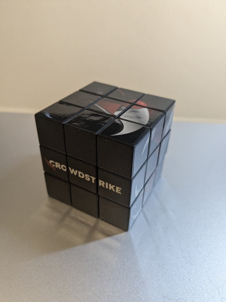 CrowdStrike Rubik's Cube #freecycle