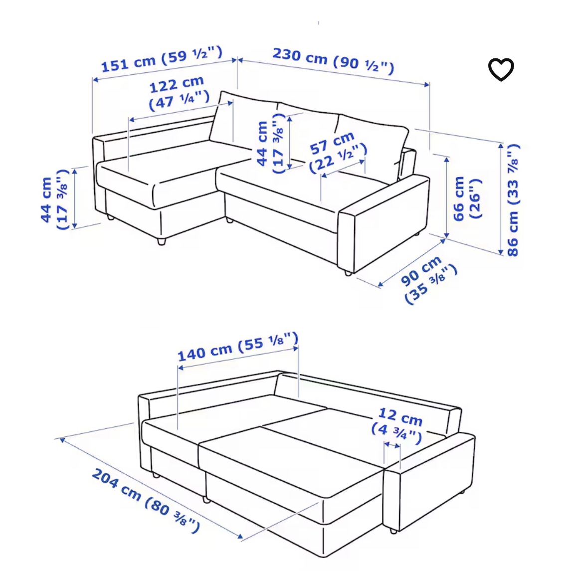 Grey Sectional Sofa Bed - photo 5
