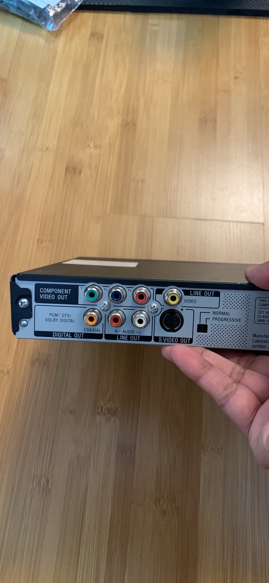 Sony DVD Player image indicator(3)