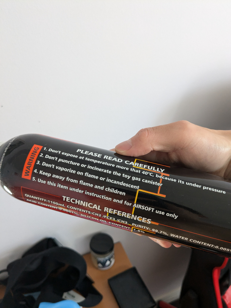 Green Gas for Airsoft #freecycle image indicator(2)