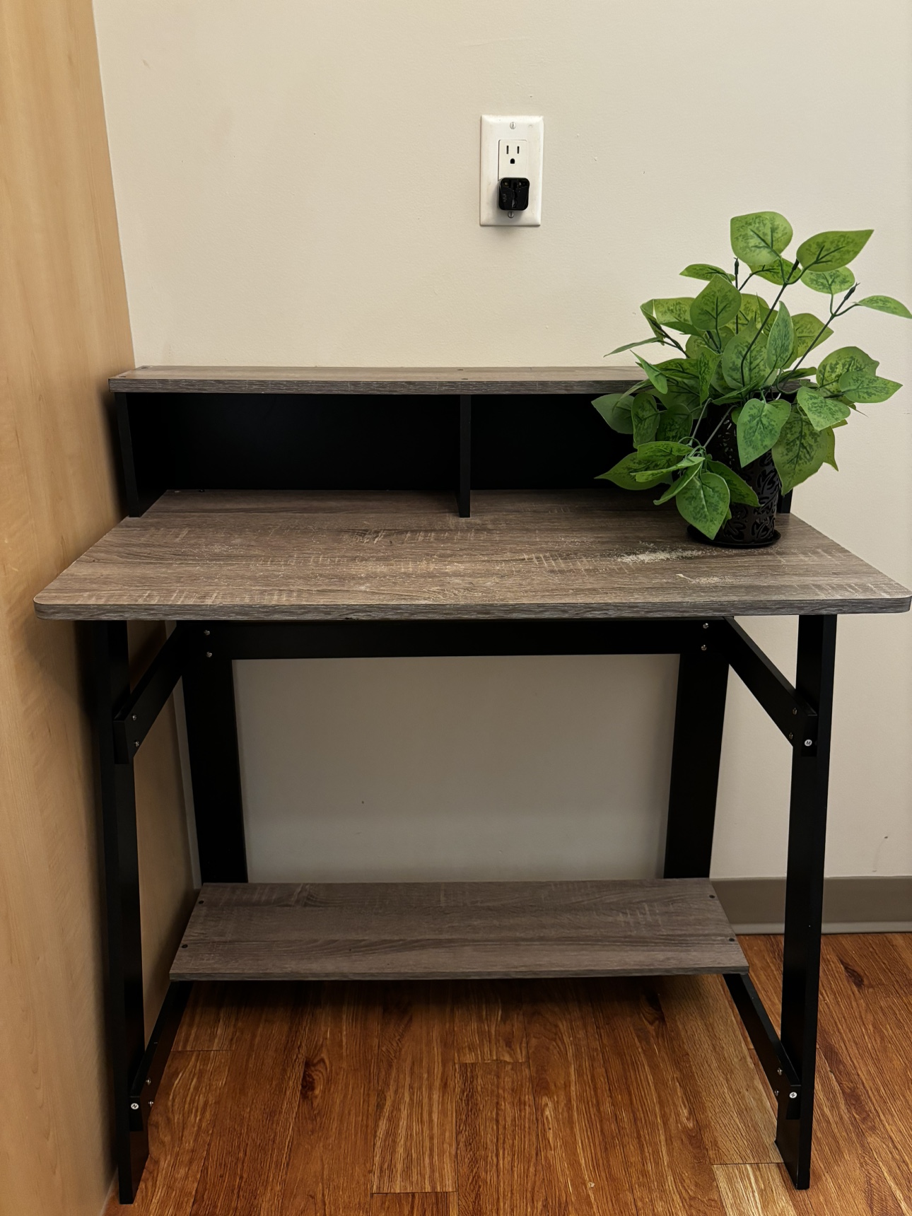Desk with Shelf